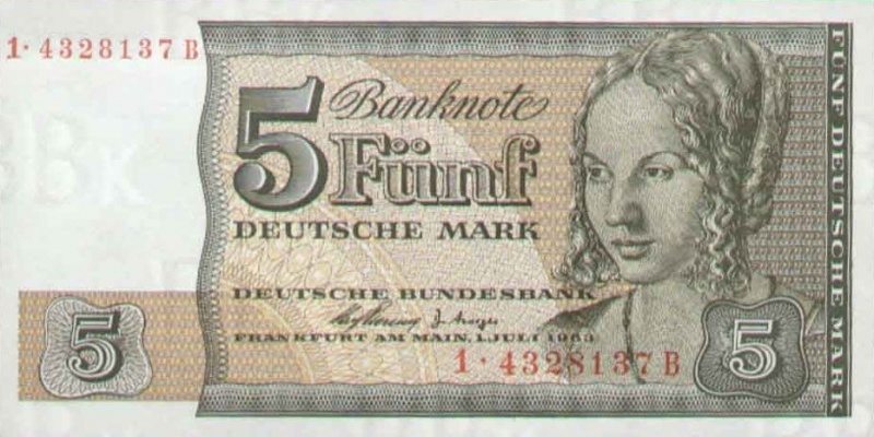 Ersatzwhrung 5 DM