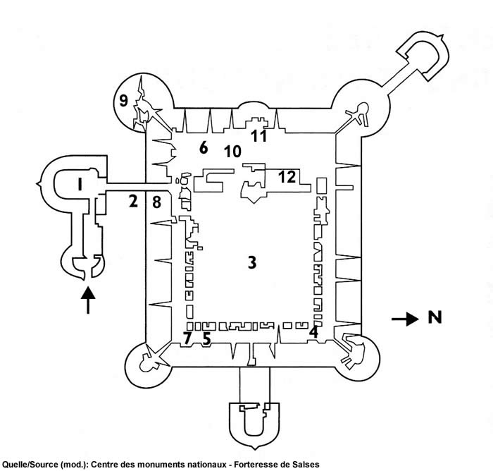 Forteresse de Salses - Les photos